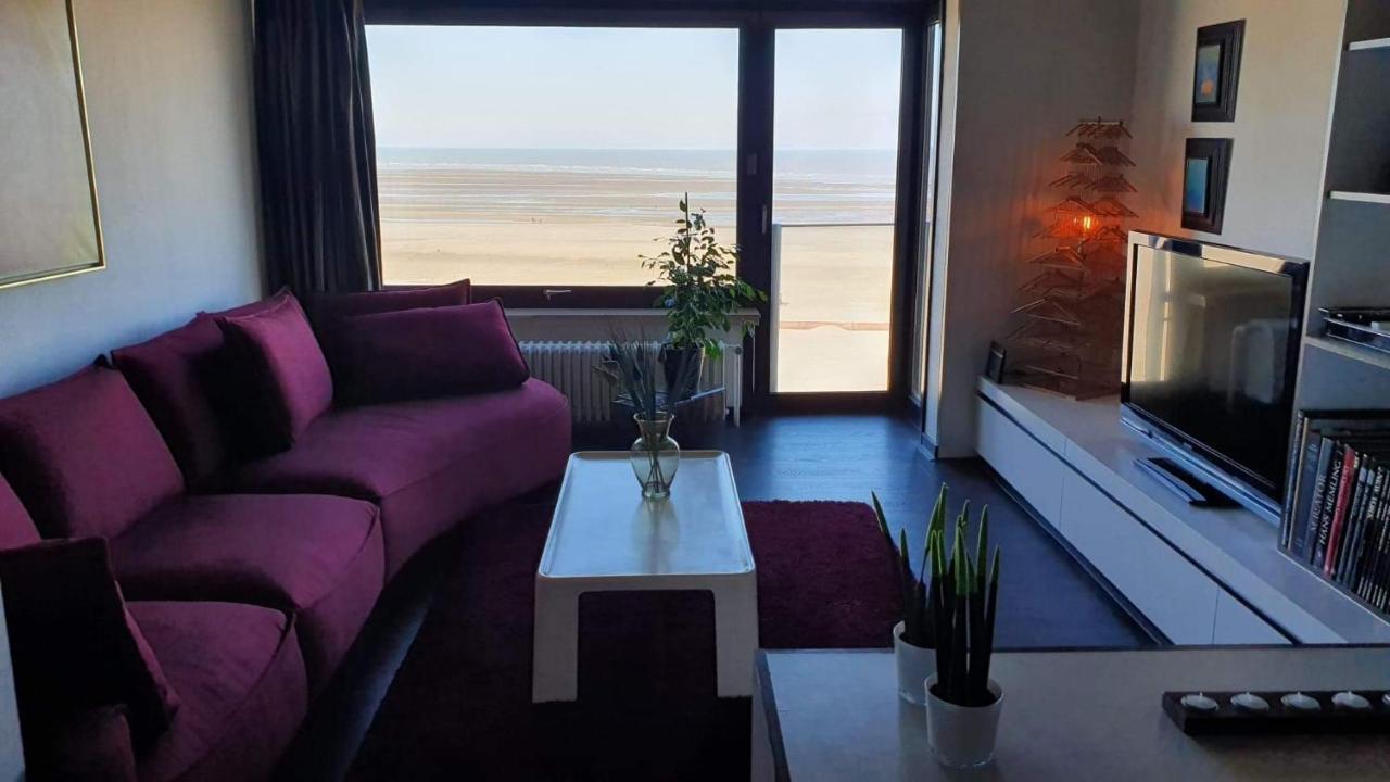 Modern Appartement Met Frontaal Zeezicht En Prive Parking Knokke-Heist Exterior foto